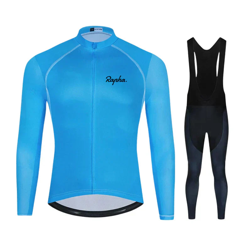 Rapha | Professionell långärmad cykeloutfit – Version med fleecefoder