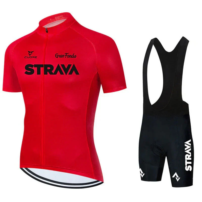 Strava | Professionell cykelklädesuppsättning