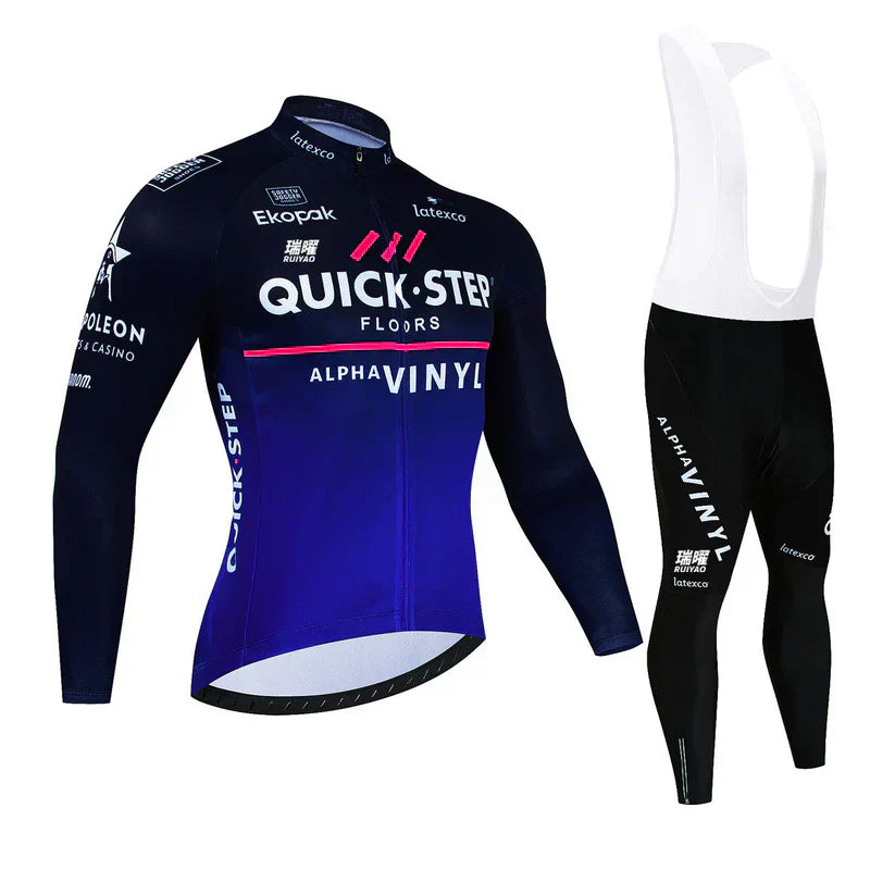 Quick Step | Långärmade professionella cykelkläder