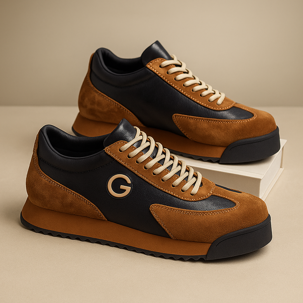 Loke | Sneakers i mocka