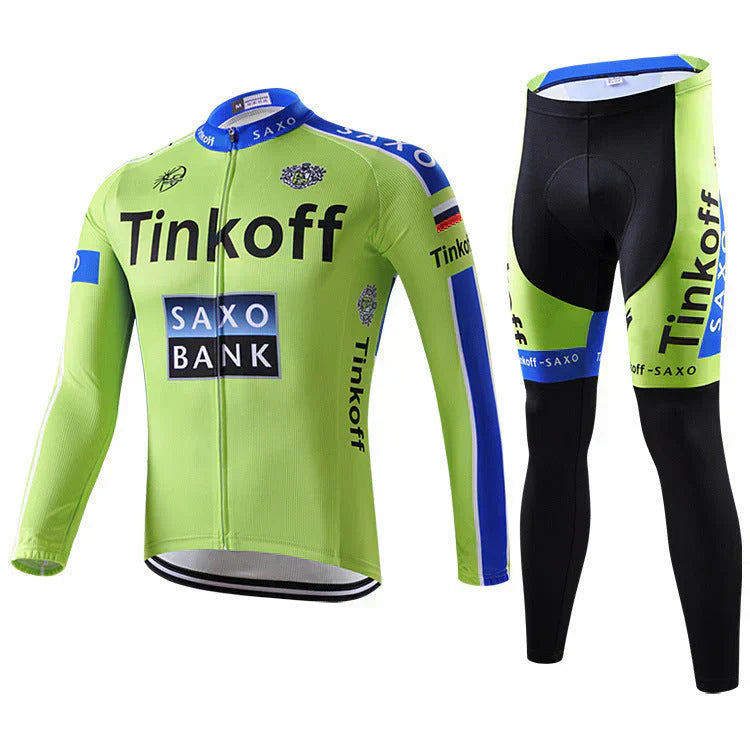 Professionell långärmad cykeltröja