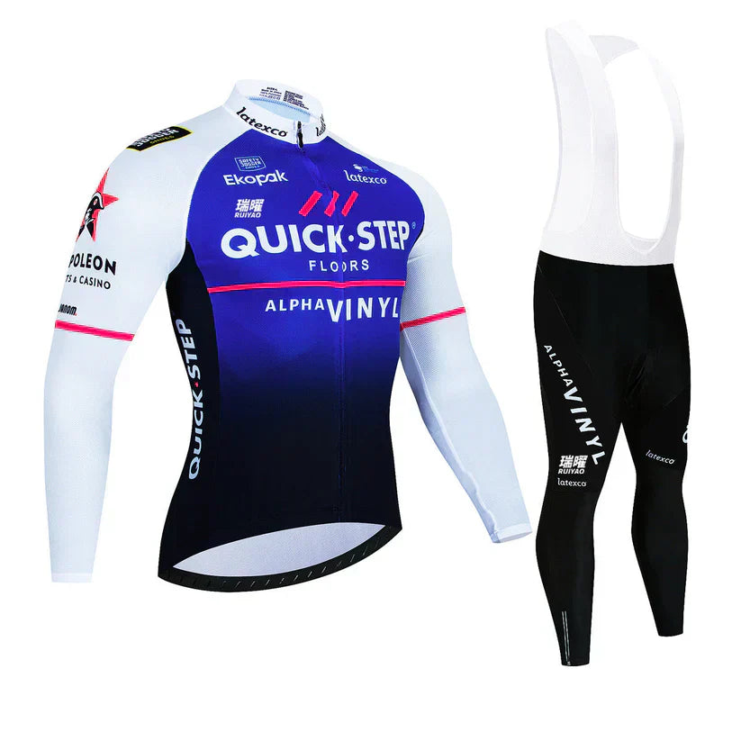 Quick Step | Långärmade professionella cykelkläder