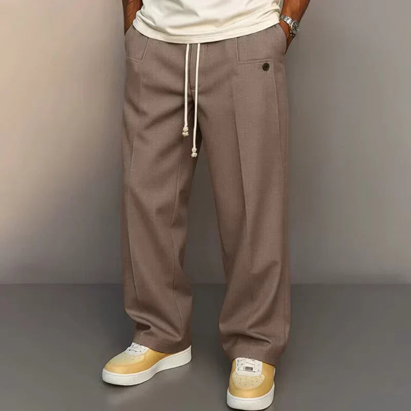 ARVID | Avslappnad Stoffhose
