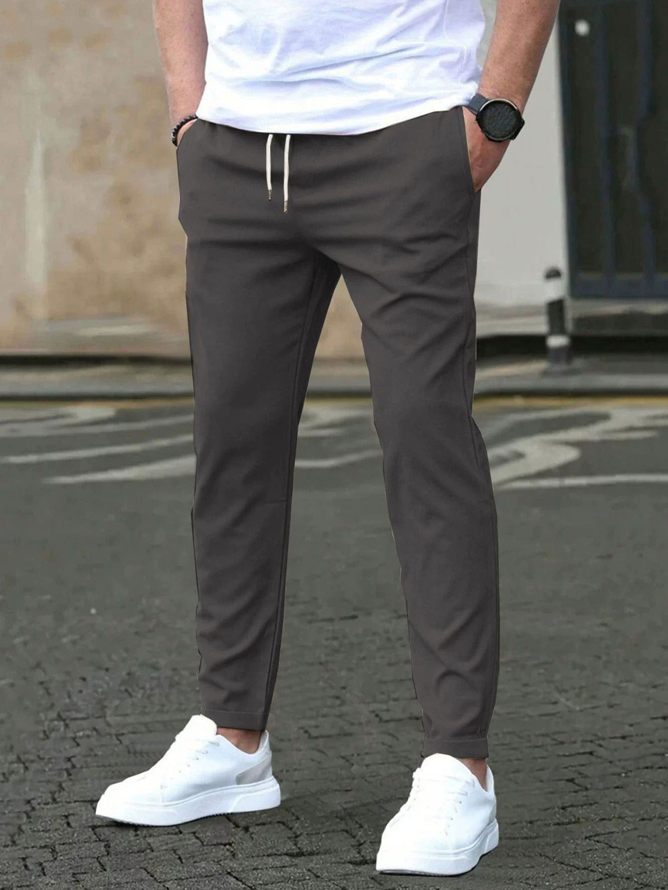 Aurelio Stretch-Chino-byxa